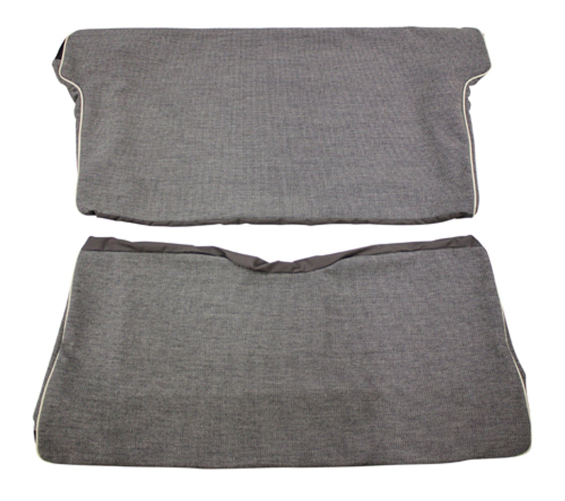 Upholstery Rear seat for Volvo PV444 1957 gray/black