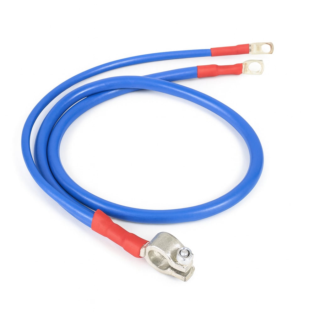 Battery cable - for Volvo 240, 245, 260, 262, 265, 265 1985-90 — bild 1 av 2