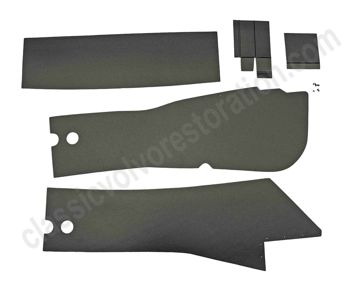 Cardboard Luggage Set for Volvo 1800E (5 parts)