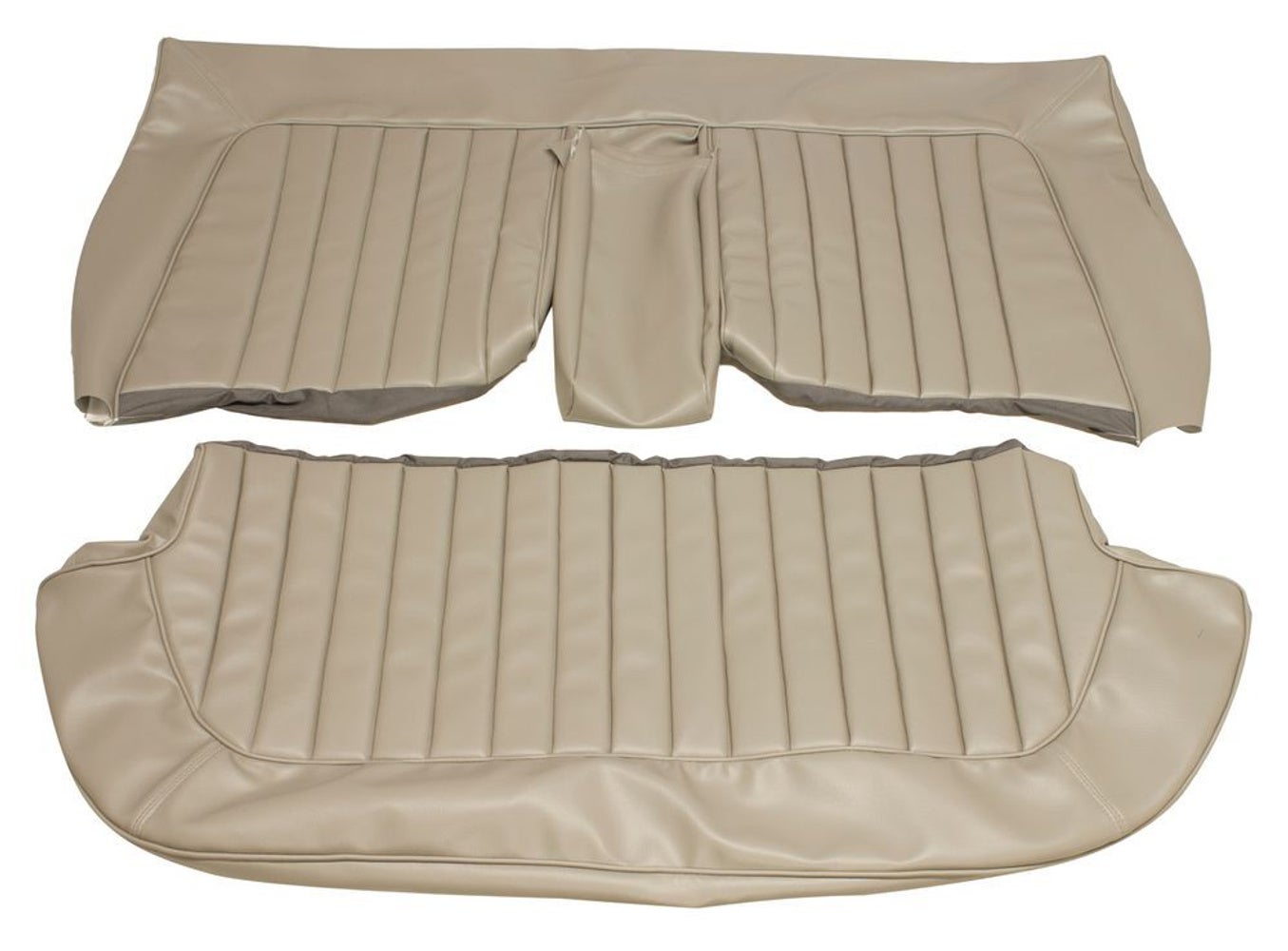 Upholstery Rear seat for Volvo Amazon 4d 1960-61 US grey beige