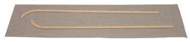 Panels B-pillar for Volvo PV544A 1958-60, grey-black