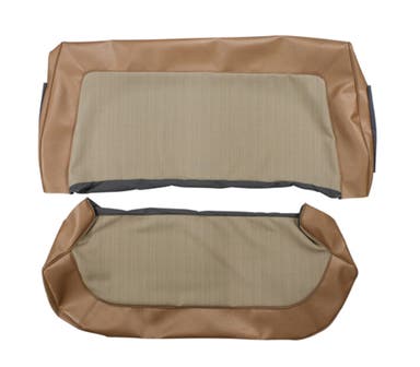 Upholstery Rear seat for Volvo Amazon 4d 1960-61 brown