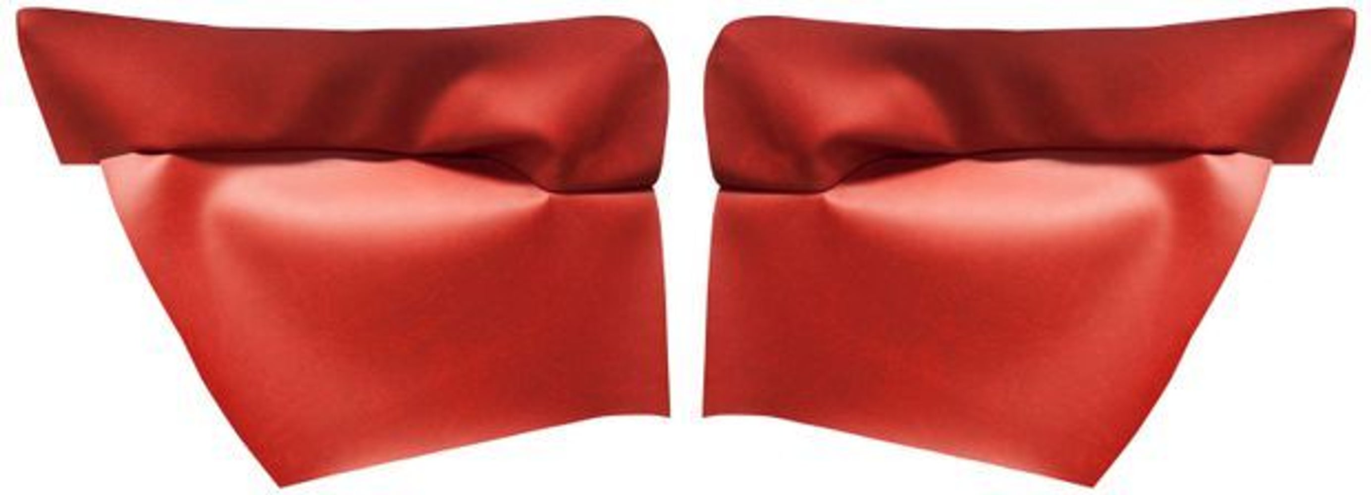 Rear side trim for Volvo PV544, Duett, 1963-64, red