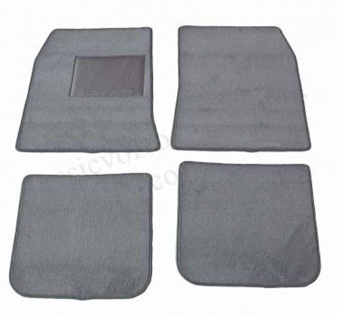 Carpet set Accessories for Volvo Amazon 1962-70, gray textile