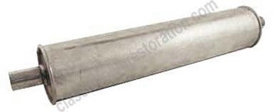 Rear silencer