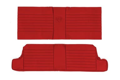 Upholstery Rear seat for Volvo 1800S, 1800E, 1964-71, red