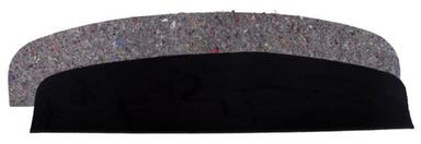Carpet Hat shelf for Volvo 140, 164 1970-71, black textile