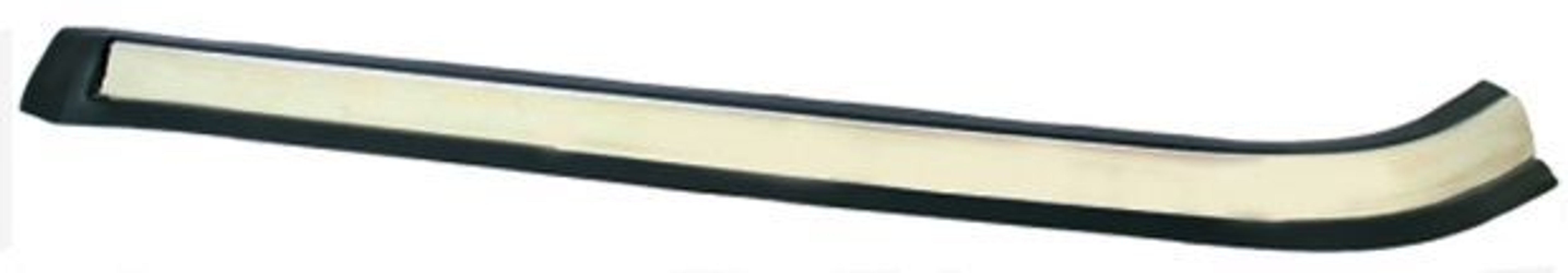 Rear bumper trim for Volvo 240, 260, 262, chrome, left