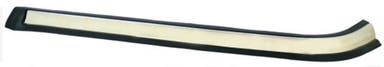 Rear bumper trim for Volvo 240, 260, 262, chrome, left