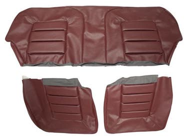 Rear seat upholstery for Volvo 164 1970 burgundy ch -22322