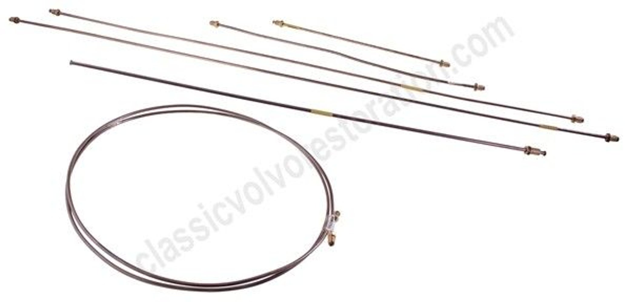 Brake pipe set for Volvo PV, B18