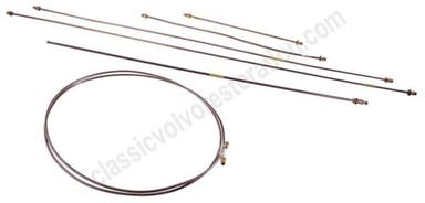 Brake pipe set for Volvo PV, B18