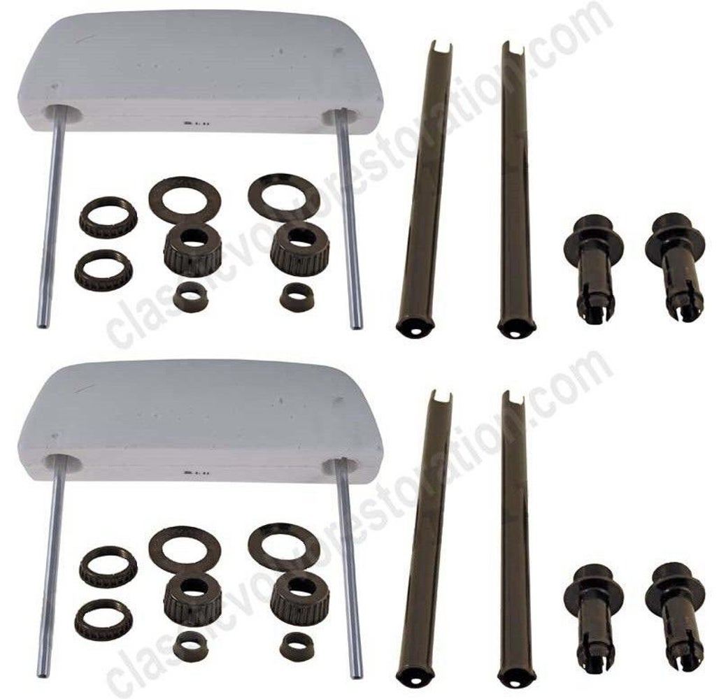 Headrest with mounting kit for Volvo 1800, 1800E, 1800ES
