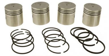 Piston set with rings B4B standard for Volvo PV444, Duett