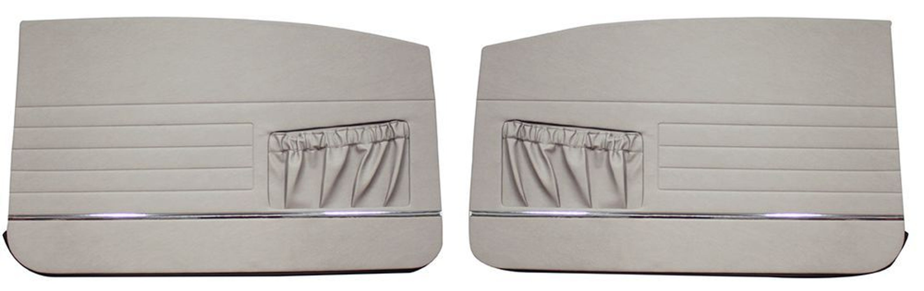 Door panels for Volvo Amazon 2d 1963-64 gray
