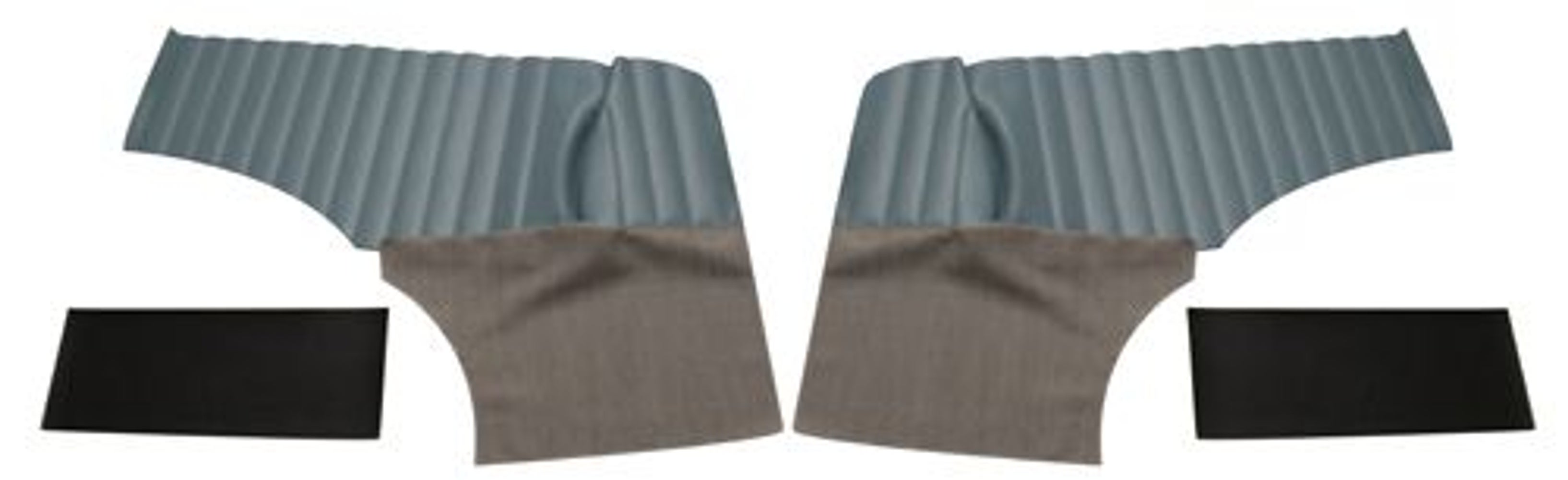 Panels Rear side for Volvo PV544A 1958-60, blue