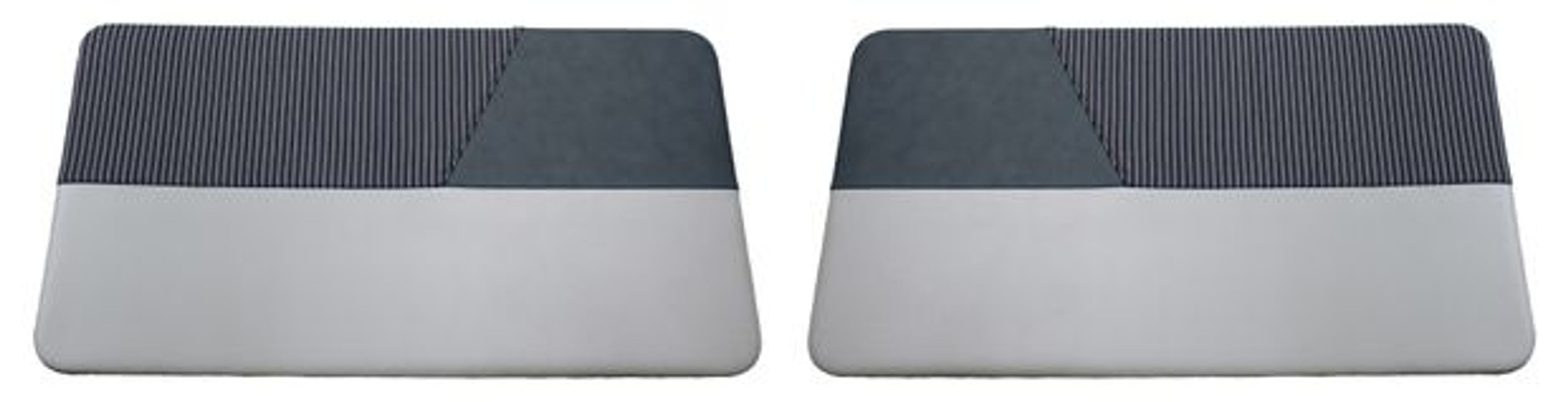 Door panels for Volvo PV444E-K 1953-57 blue/gray