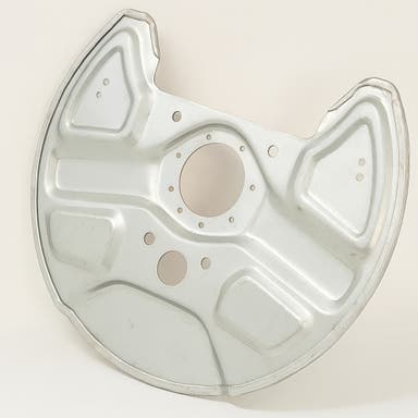 Brake shield duplex