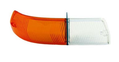 Indicator glass yellow/white for Volvo 164, right