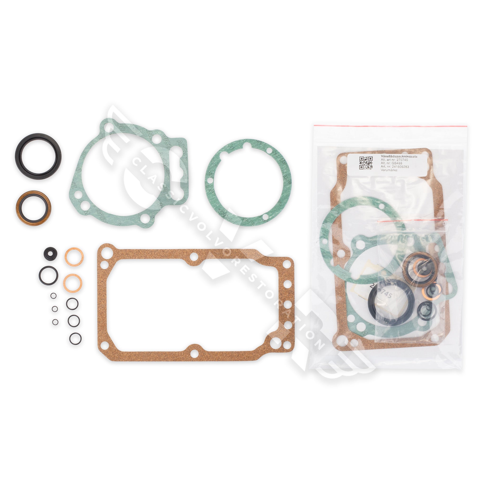 Gasket set gearbox for Volvo M30, M40 1967- — bild 2 av 2