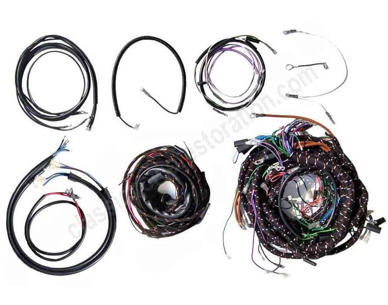 Wiring for Volvo 1800S 1969, left-hand drive