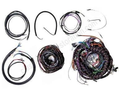 Wiring for Volvo 1800S 1969, left-hand drive
