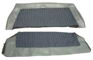 Upholstery Rear seat for Volvo Amazon 2d 1962-63 light blue