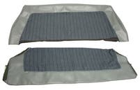 Upholstery Rear seat for Volvo Amazon 2d 1962-63 light blue — bild 1 av 2