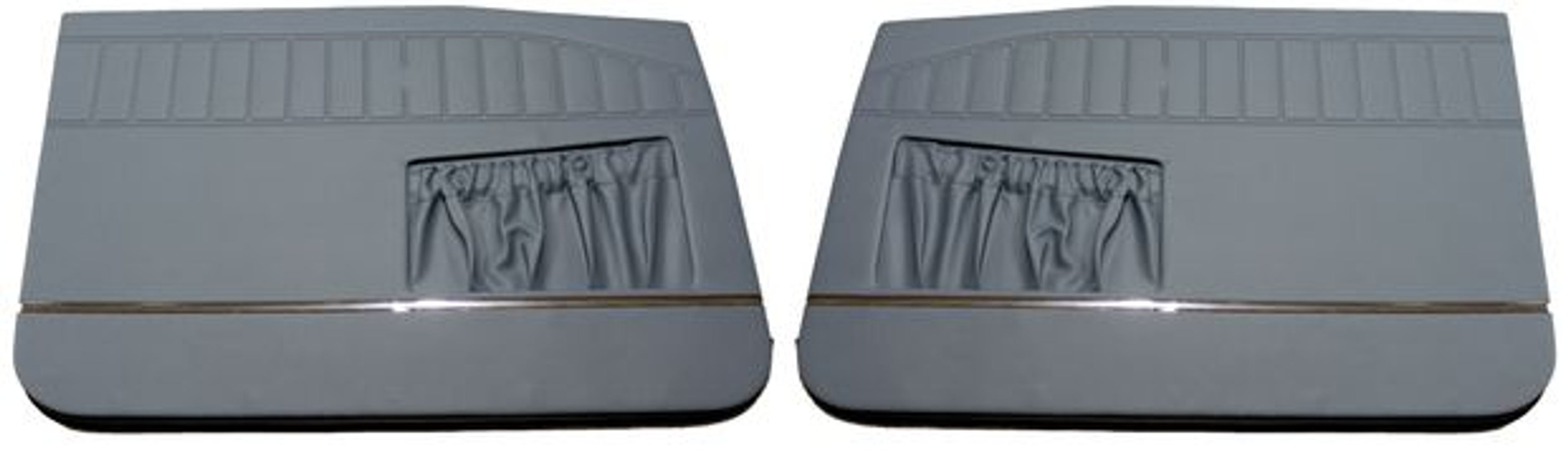 Front door panels for Volvo Amazon 4d, Amazon Kombi 1965, light blue