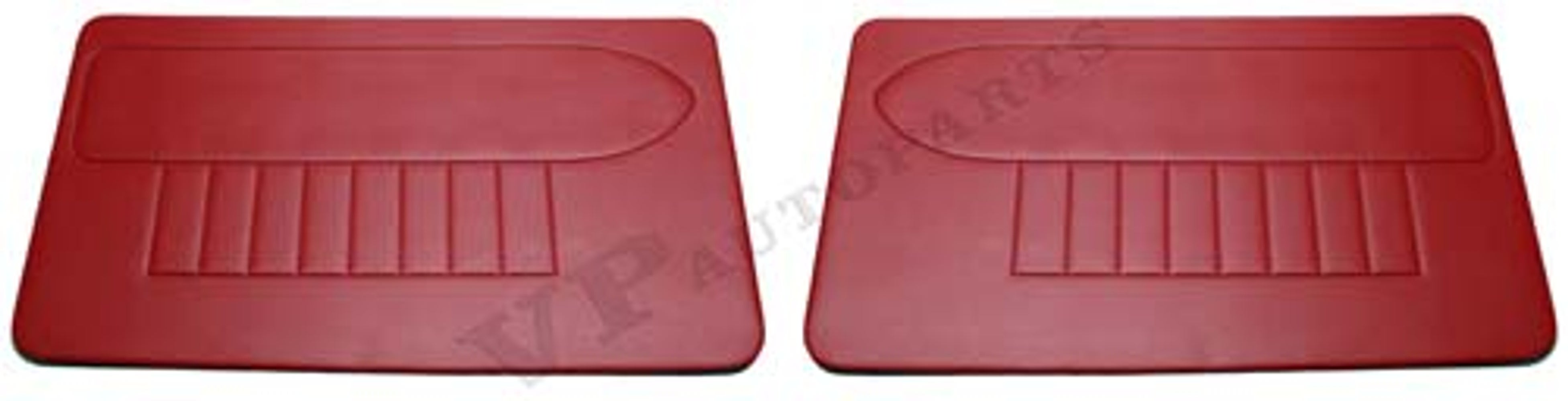 Door panels for Volvo PV544A 1958-60, red
