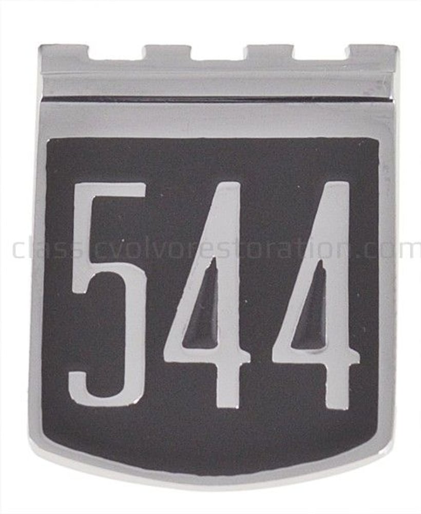 Emblem "Volvo PV 544" for Volvo PV544 1965 — bild 2 av 2