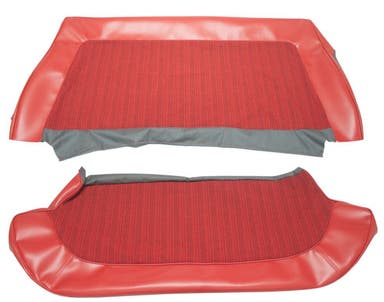 Upholstery Rear seat for Volvo Amazon 4d 1962-63 red