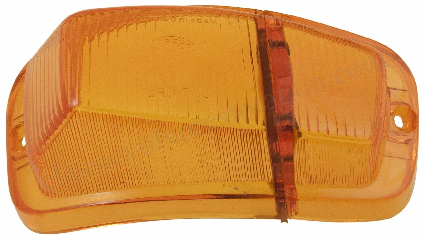 Indicator glass for Volvo Amazon, Amazon Kombi, yellow/yellow, right