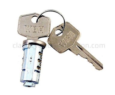 Lock cylinder Luggage for Volvo 1800, 1800S