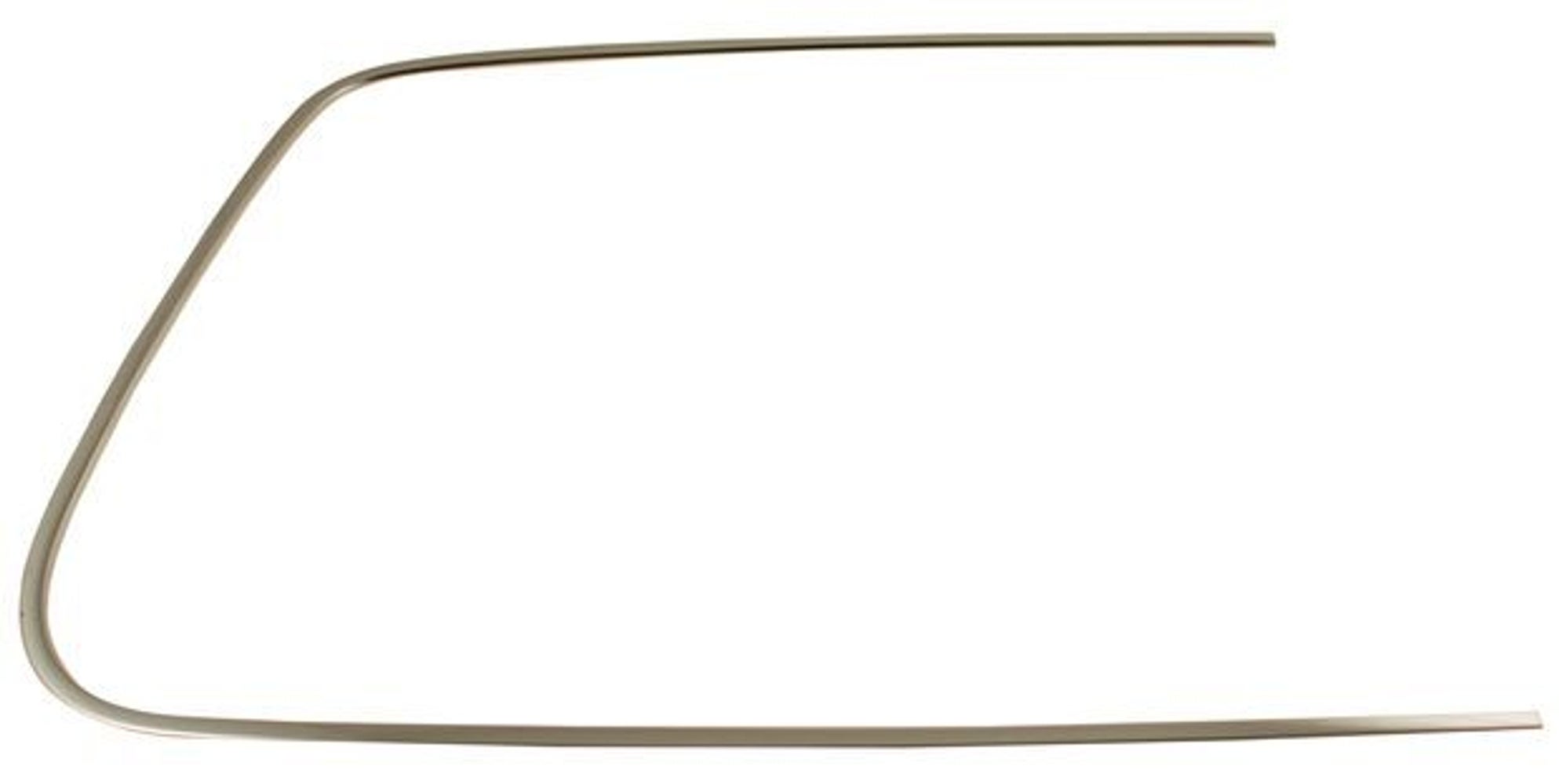 Tailgate trim strip for Volvo 240, 245, 245 1986-90, shiny, left