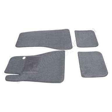 Carpet set Accessories for Volvo 1800E, 1800ES, grey textile