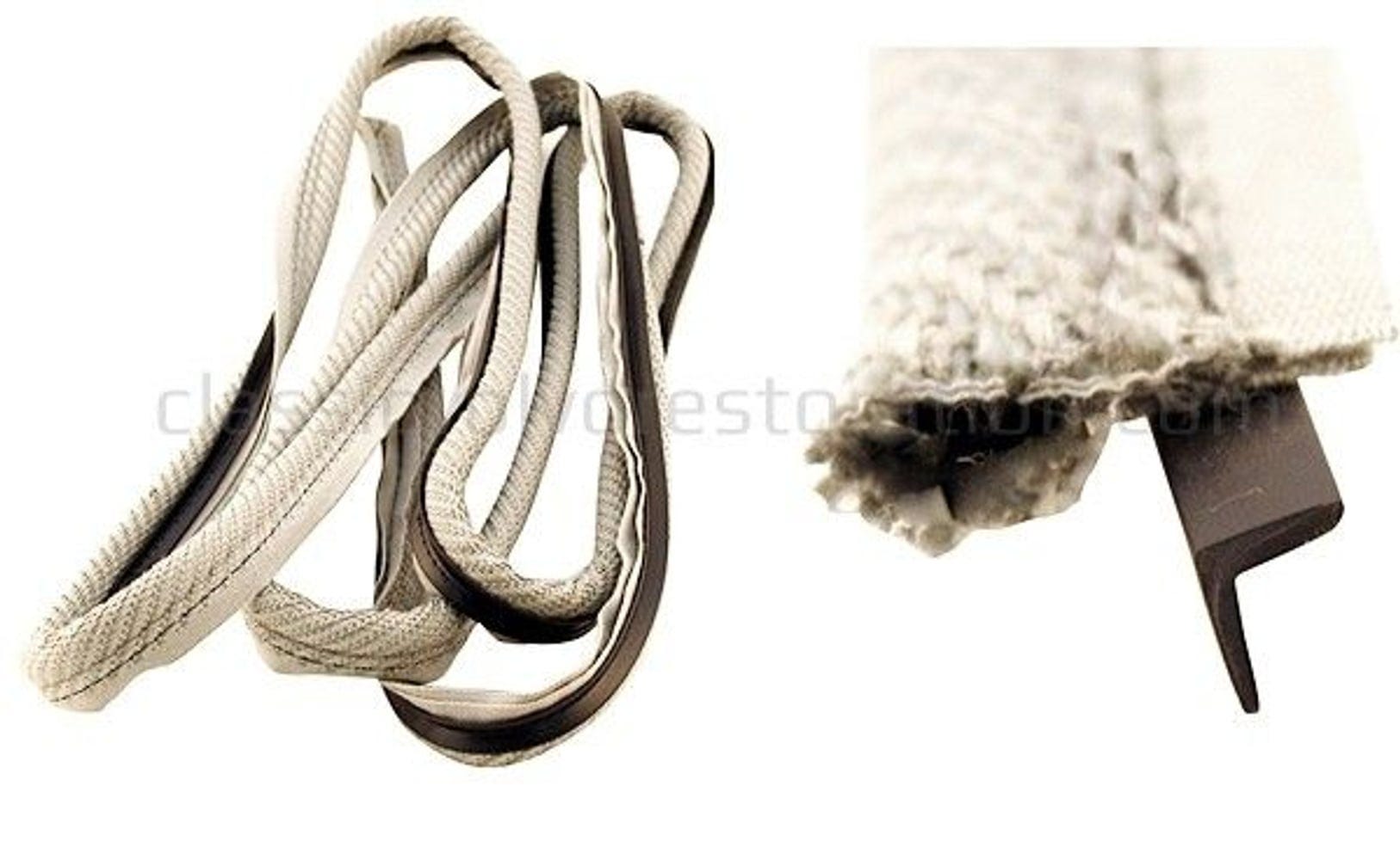 Textile strip for Volvo Amazon 4d gray (doorway/body) — bild 2 av 2