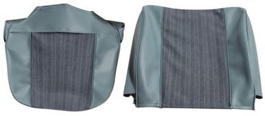 Upholstery Front seat for Volvo PV544B 1960-61 blue
