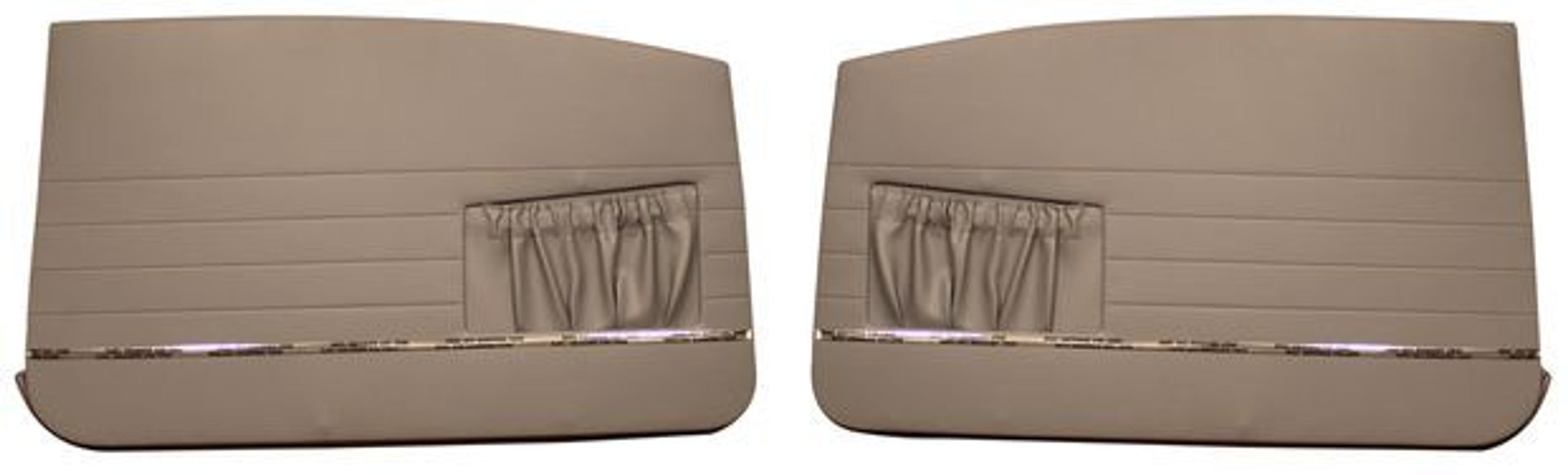 Door panels for Volvo Amazon 2d 1962-63, light blue