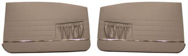 Door panels for Volvo Amazon 2d 1962-63, light blue
