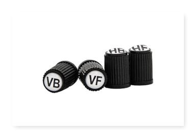Valve cap, tire marker 4-pack