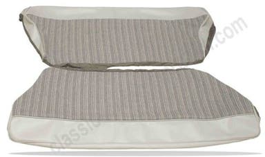 Rear seat upholstery for Volvo PV544 1962-63 gray
