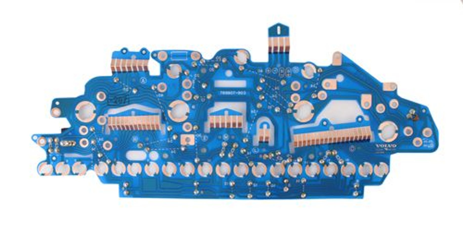 Wiring plate for Volvo 760 1988-90