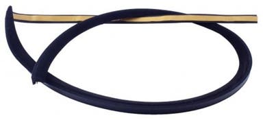 Rubber strip door front for Volvo 740, 760, 940, 960, S90, V90 1988-98, left