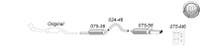 Exhaust system 2.5" sport for Volvo 740, 940, 1985- — bild 2 av 2