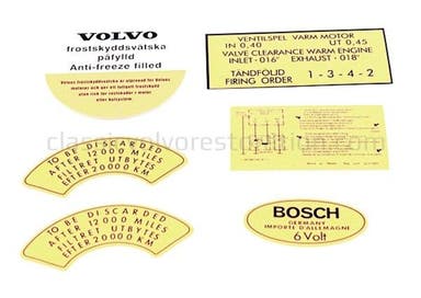 Decal set for Volvo B16B