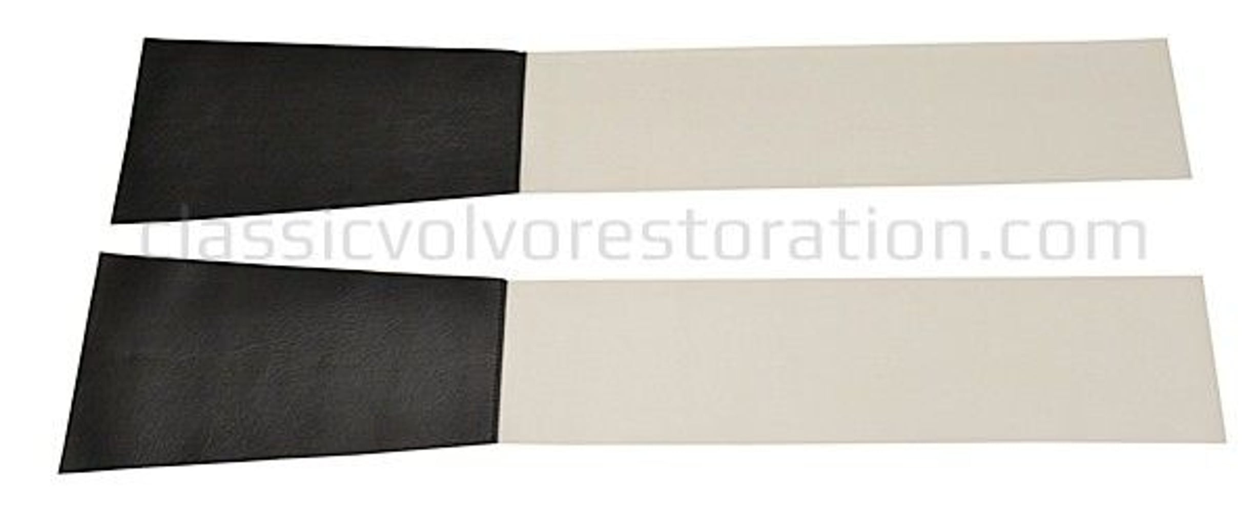 Upholstery B-pillar for Volvo Amazon 1958-60 beige/black — bild 2 av 2