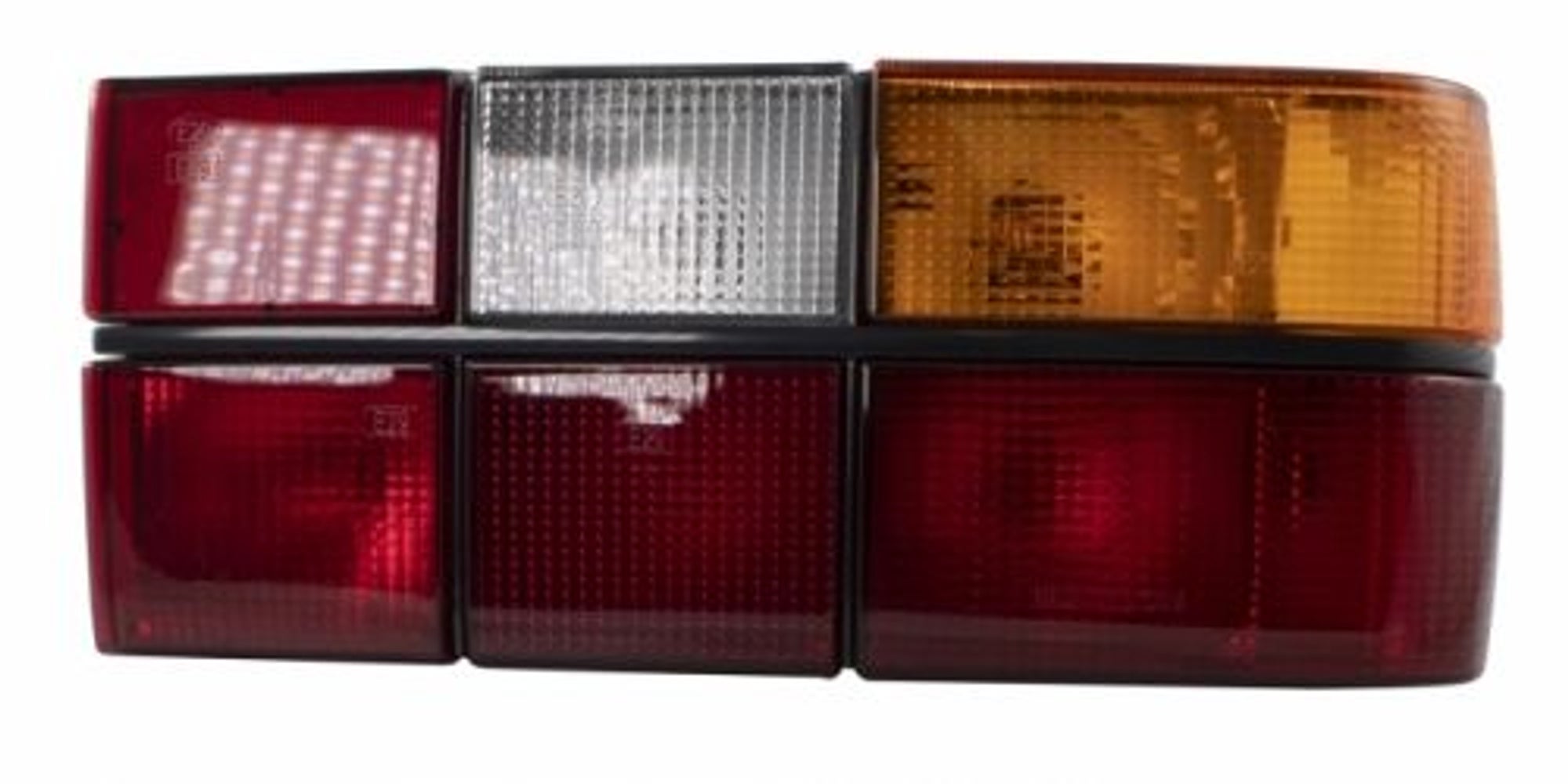 Taillight black complete for Volvo 740, 760, 1983-89, right