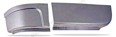 Side plate behind rear wheel for Volvo PV544, Duett, right
