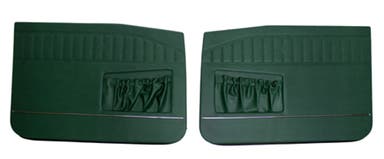 Front door panels for Volvo Amazon 4d, Amazon Kombi 1967-68, green
